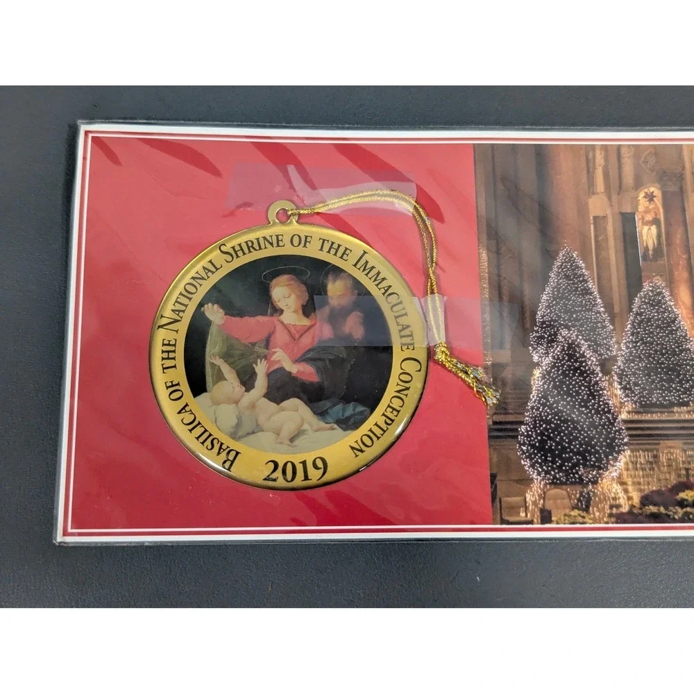 Basilica National Shrine Immaculate Conception 2019 Christmas Ornament Card